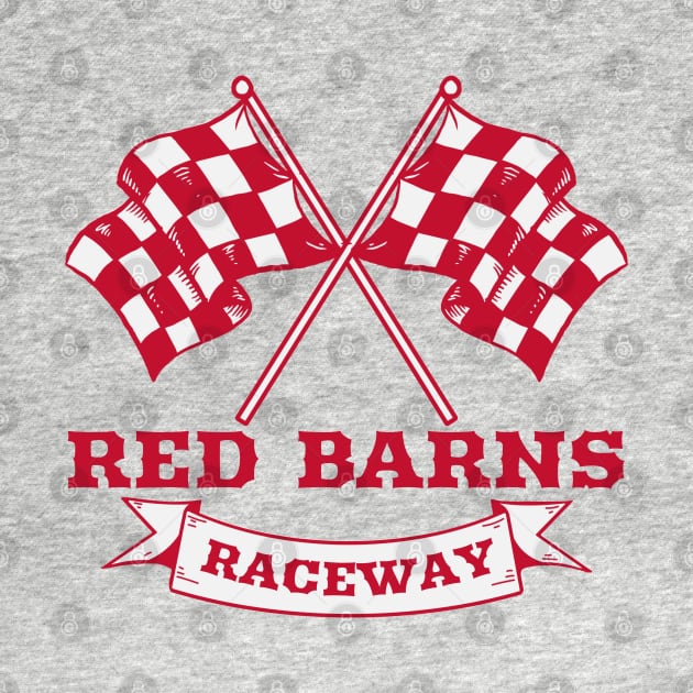 Red Barns Raceway Slot Car Racing by KzooDesigns